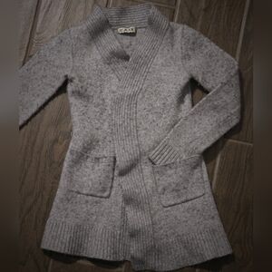 Girl's Wool Cardigan